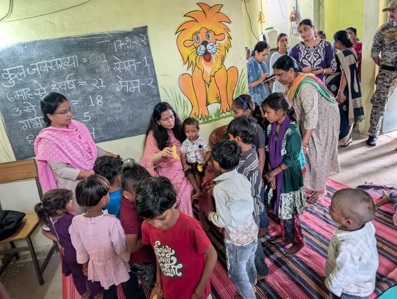 जन विश्वास अभियान के तहत कलेक्टर ने विकास कार्यों एवं शासकीय संस्थाओं का किया निरीक्षण