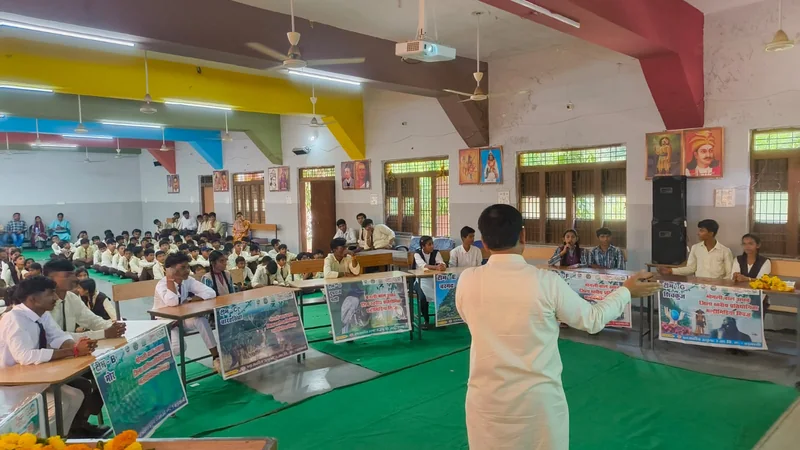 विश्व हृदय रोग दिवस पर की गई बच्चों की जांच