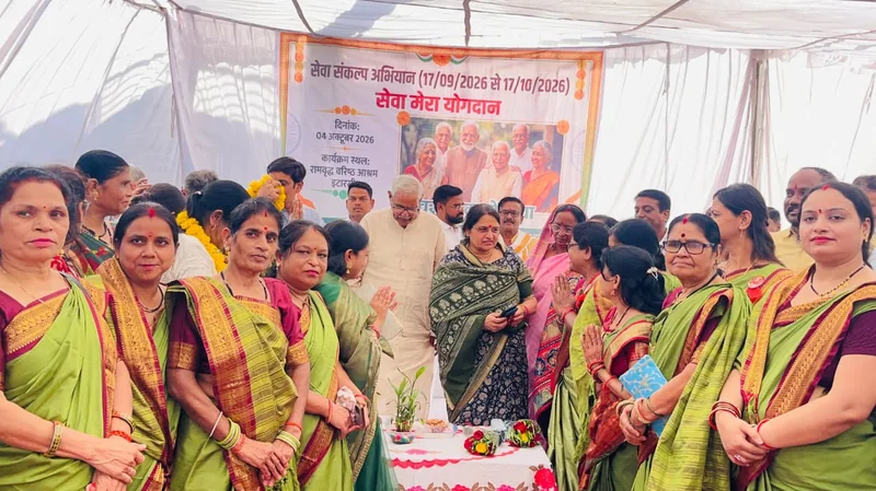 सेवा मेरा योगदान अभियान के तहत वृद्धाश्रम एवं बाल कल्याण गृह में आयोजित हुए सेवा कार्यक्रम