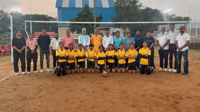 70वीं राज्य स्तरीय शालेय प्रतियोगिता में वॉलीबॉल और मलखंभ के रोमांचक मुकाबले जारी